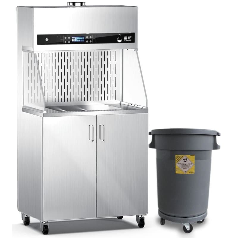 Станция сбора отработанной подстилки из клеток IVC600